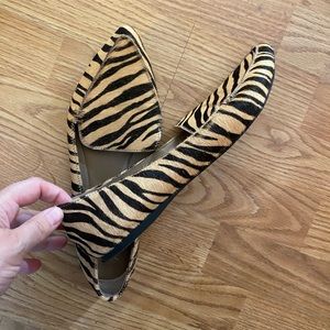 Steve Madden feather loafers